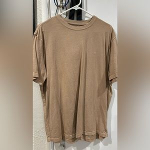 Tan American Eagle AE T-Shirt